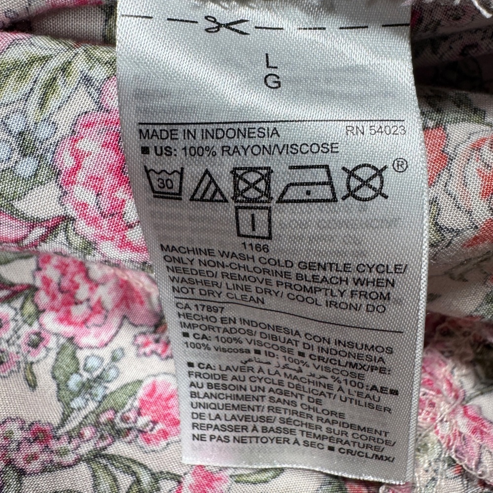 Old Navy Pink Floral Spaghetti-Strap Mini Dress - Picture 16 of 16